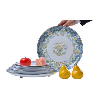 Enamel Rice Plate Set